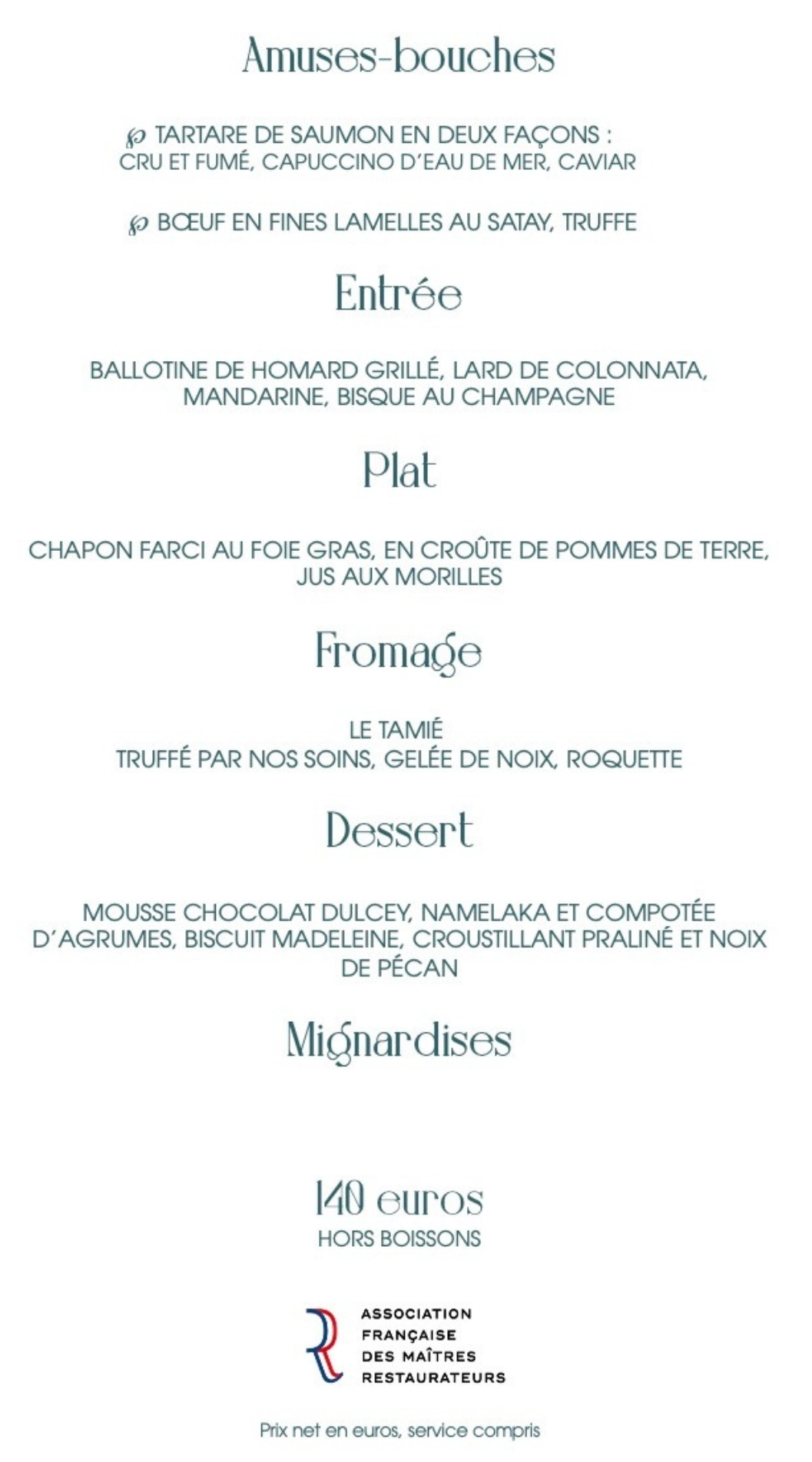 menu de fete adl annecy